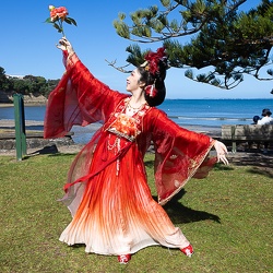 (1015)玖翼汉服精彩亮相Browns Bay圣诞巡游